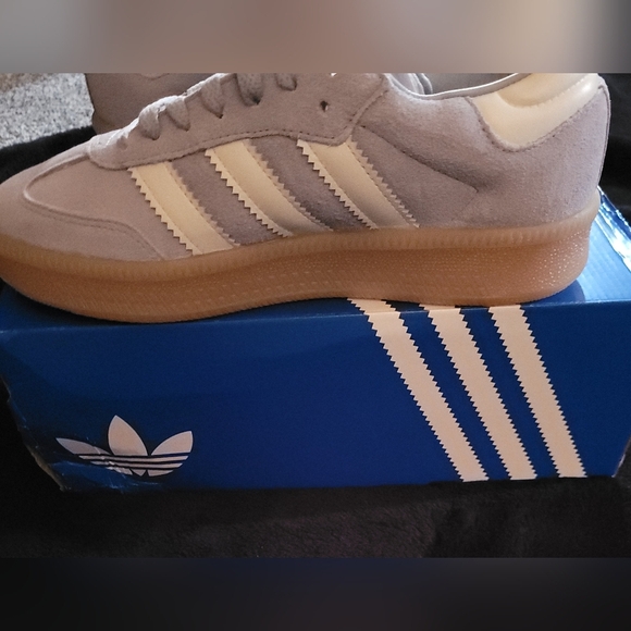 ADIDAS Samba XLG J Blue Gum Sneakers Sz 7Y NIB - Picture 15 of 15